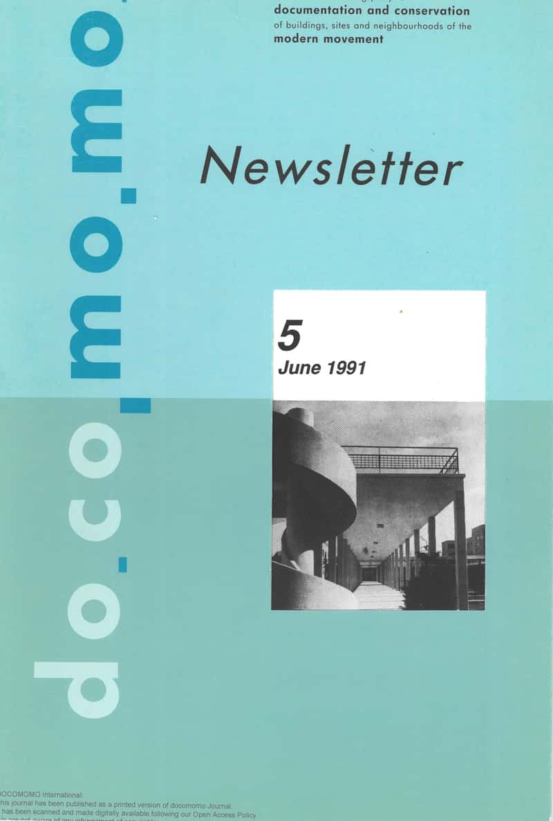 						View No. 5 (1991): Newsletter 5|  June 1991
					