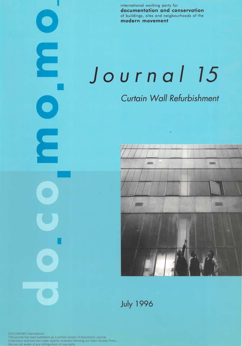 						View No. 15 (1996): Journal 15 | Curtain Wall Refurbishment
					