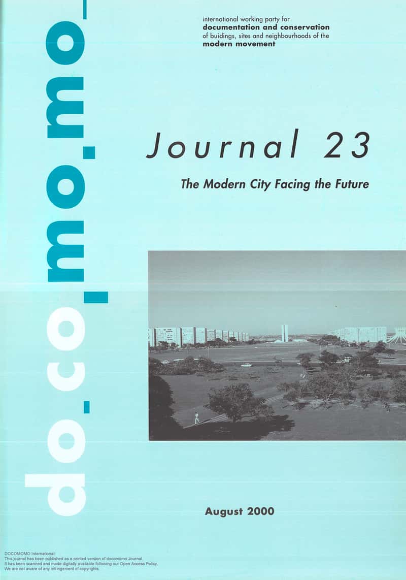 						View No. 23 (2000): Journal 23 | The Modern City Facing the Future
					