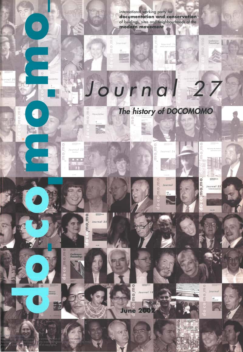 						View No. 27 (2002): Journal 27 | The history of DOCOMOMO
					