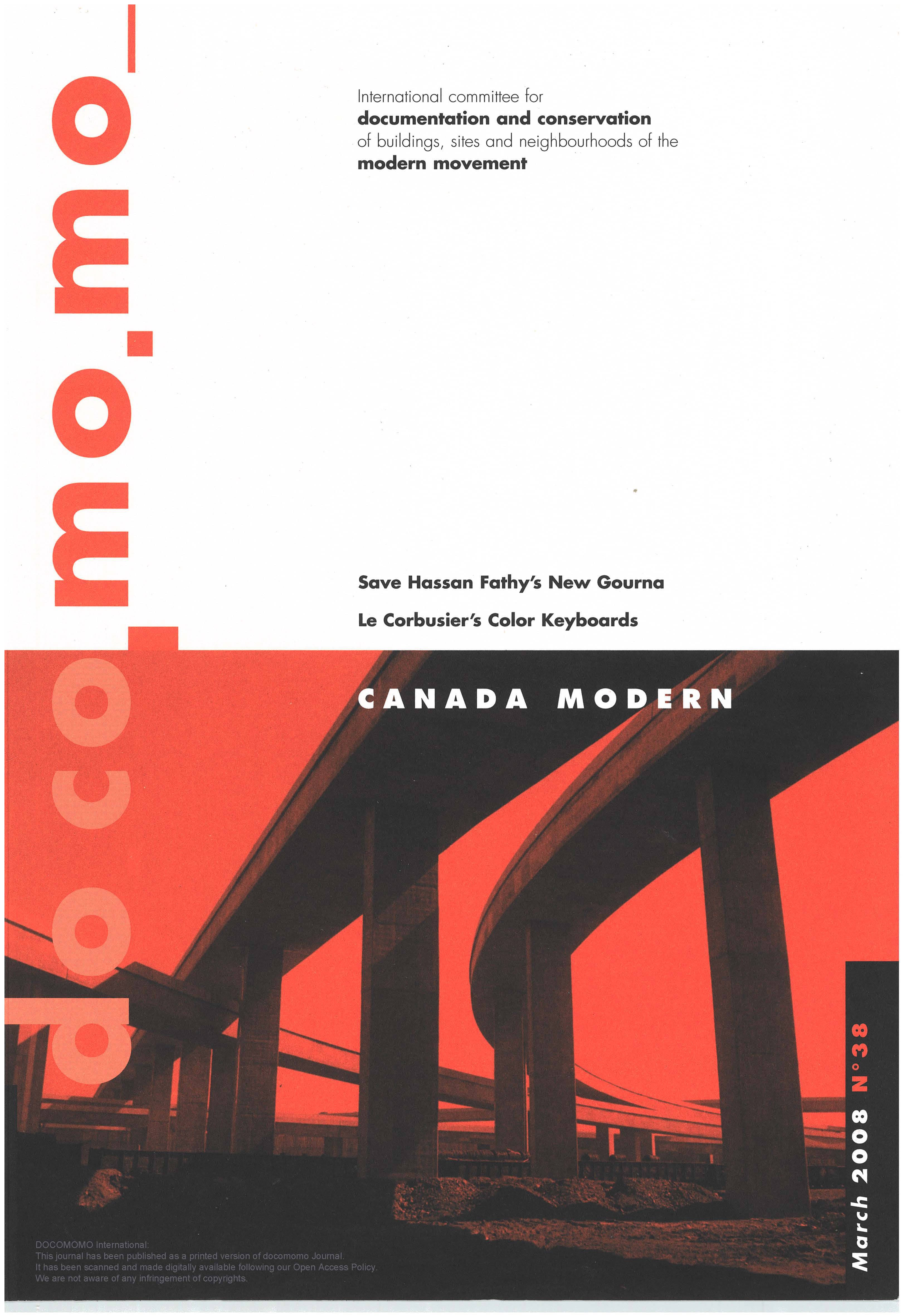 						View No. 38 (2008): Canada Modern
					