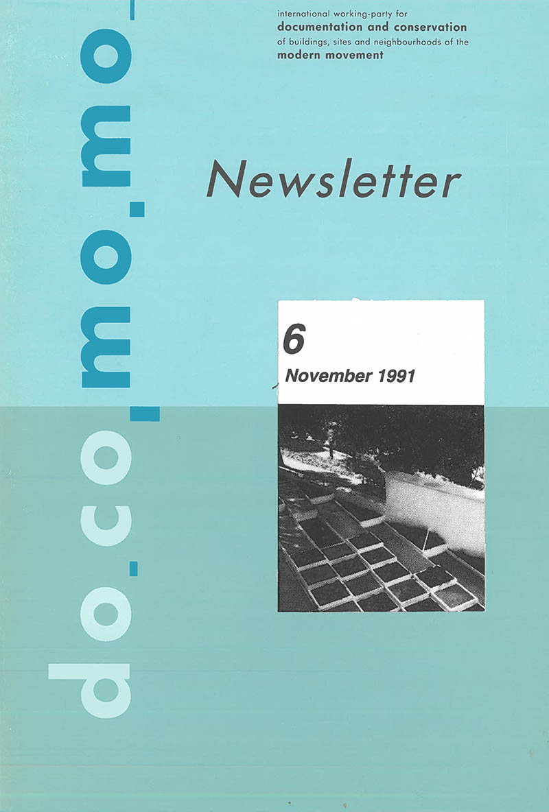 						View No. 6 (1991): Newsletter 6
					