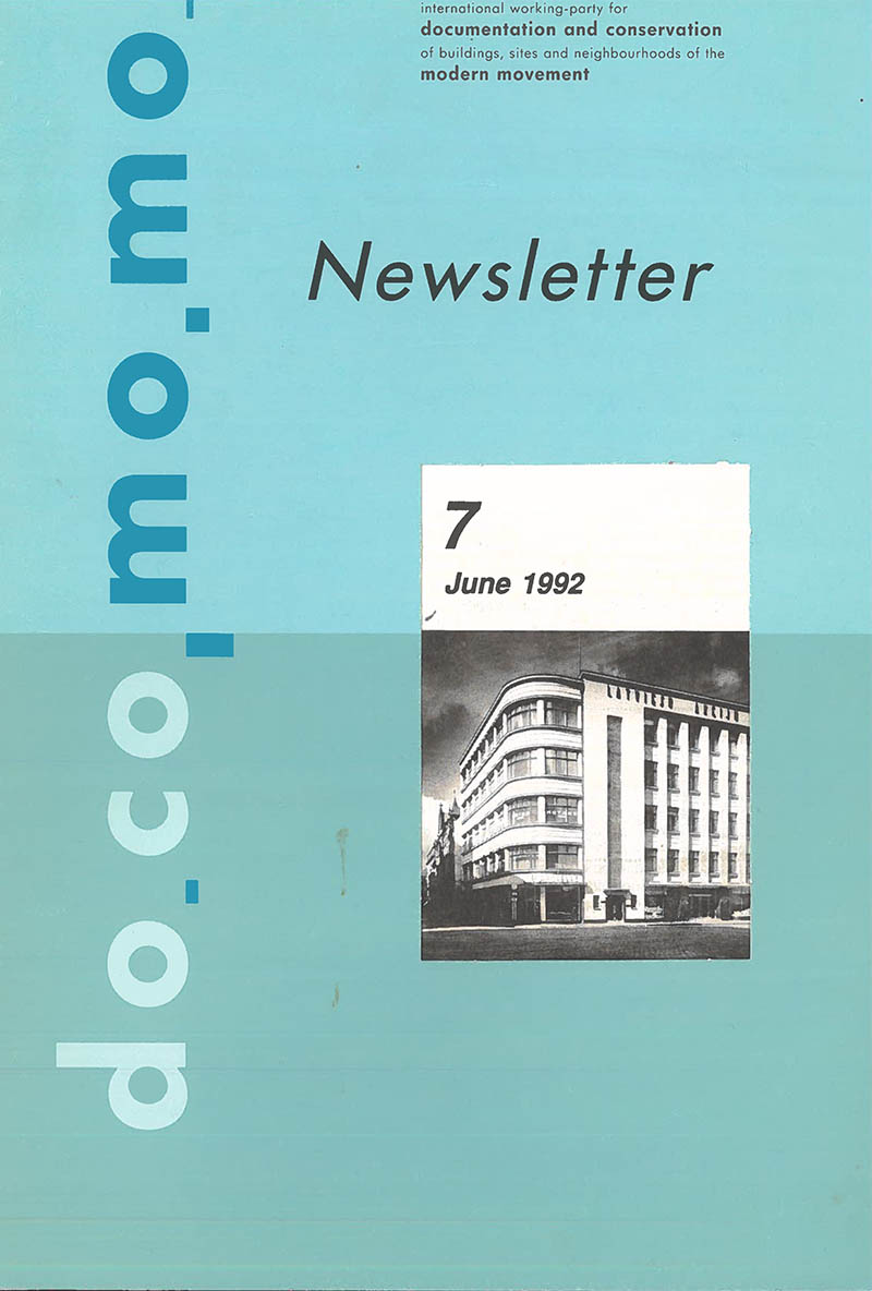 						View No. 7 (1992): Newsletter 7
					
