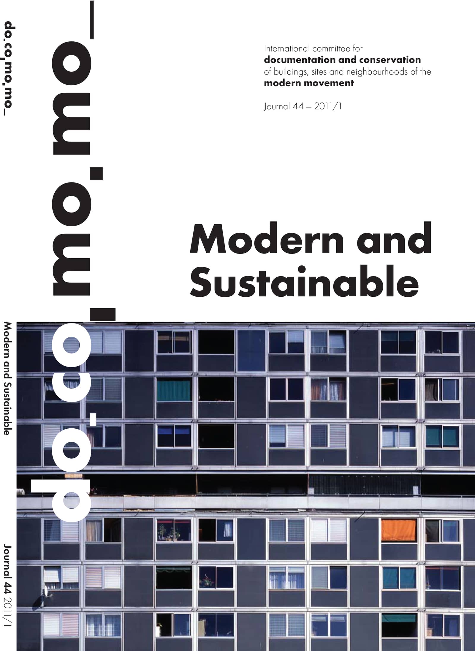 No. 44 (2011): Modern and Sustainable