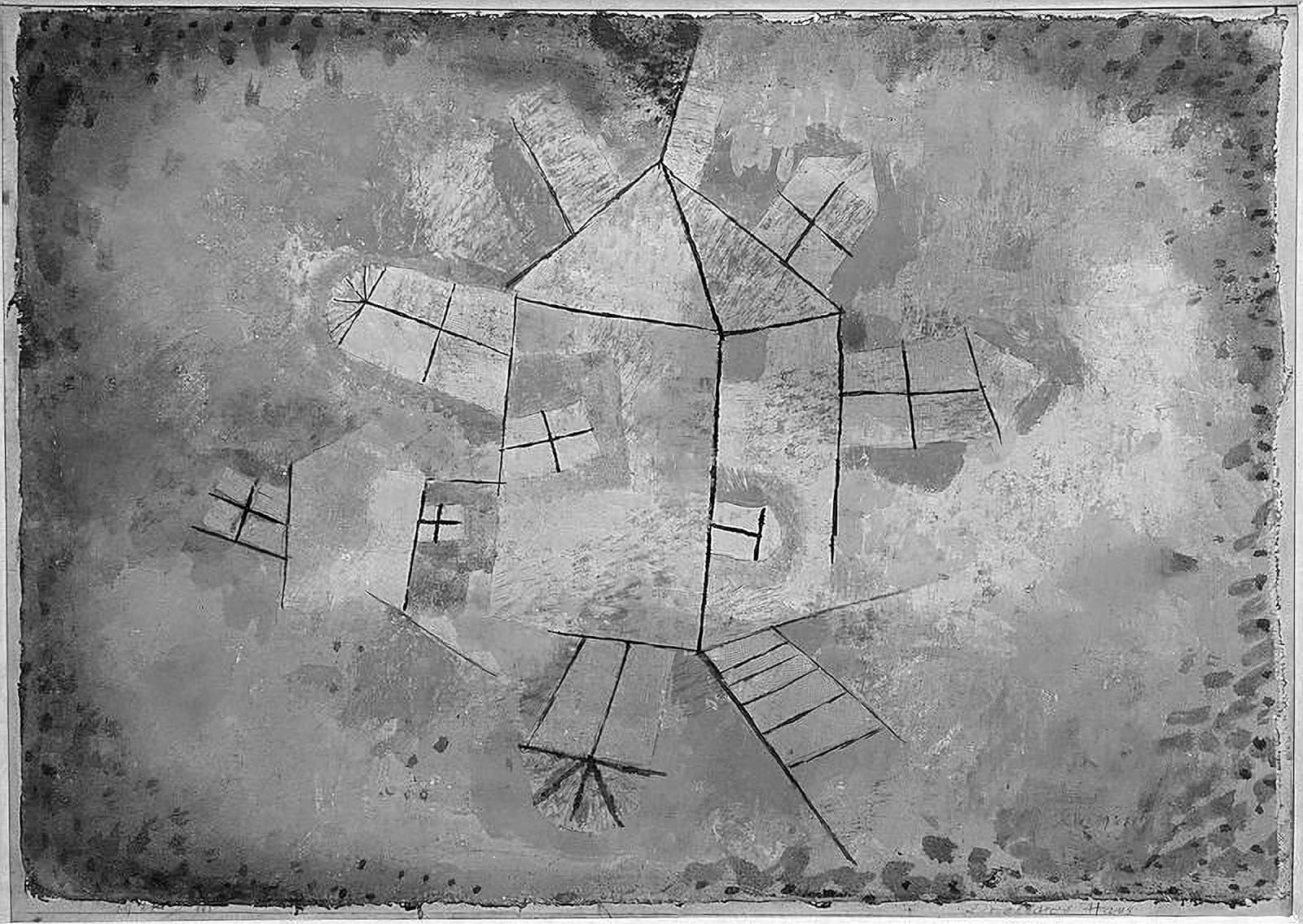 Paul Klee, Revolving House, 1921.