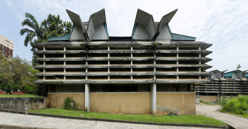 University of Lagos, photo taken during the SHA project visit to Lagos and Nigeria. © Jean Molitor, 2022.