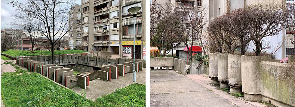 Housing Block 22 shared spaces. © Dejan Todorović, 2022.