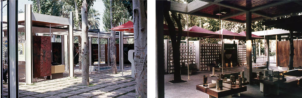 Left: 1964 Good Year Pavilion. © Küçükerman Archives, 1964. Right: 1966 Petrol Office Pavilion. © Küçükerman Archives, 1966.